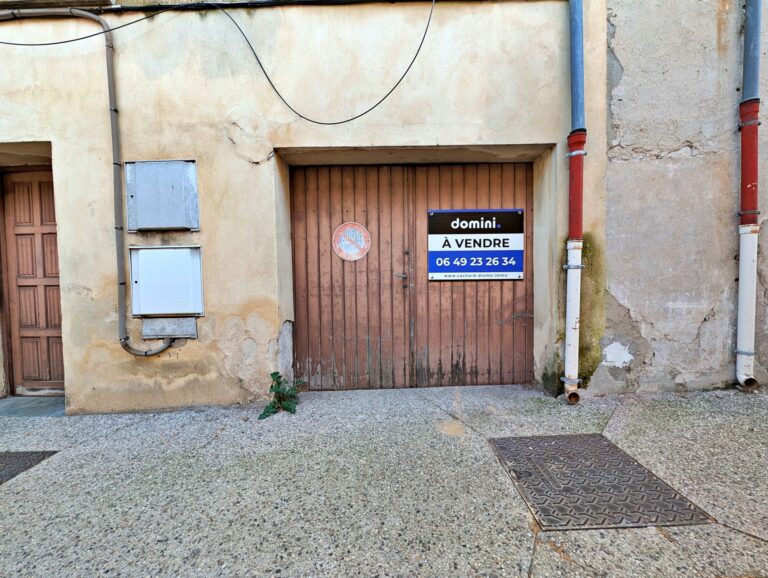 Garage ou atelier artisan